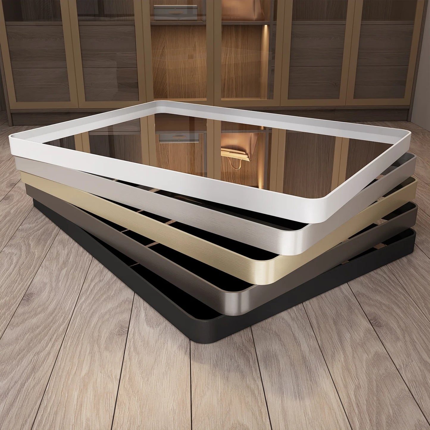 Framed Rectangle Wall Decor Mirror