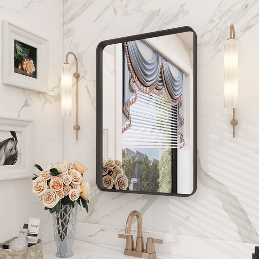 Framed Rectangle Wall Decor Mirror