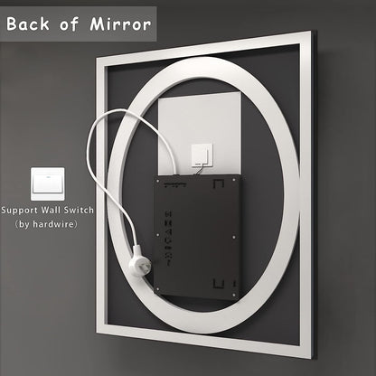 RGB Frameless Front & Back LED Lighted Mirror