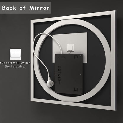 RGB Frameless Front & Back LED Lighted Mirror